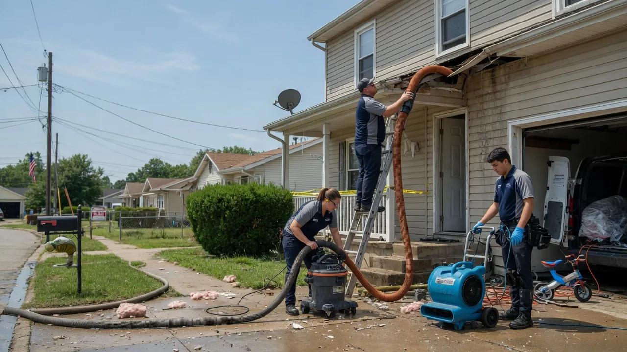 Water Damage Restoration in Saint George, KS near me